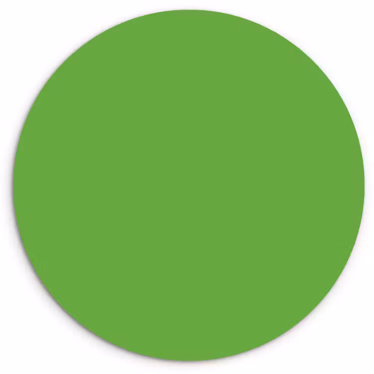 Muurcirkel - Groen - Kleuren - Natuur — 1