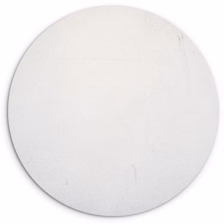 Muurcirkel - Beton - Wit - Modern — 1