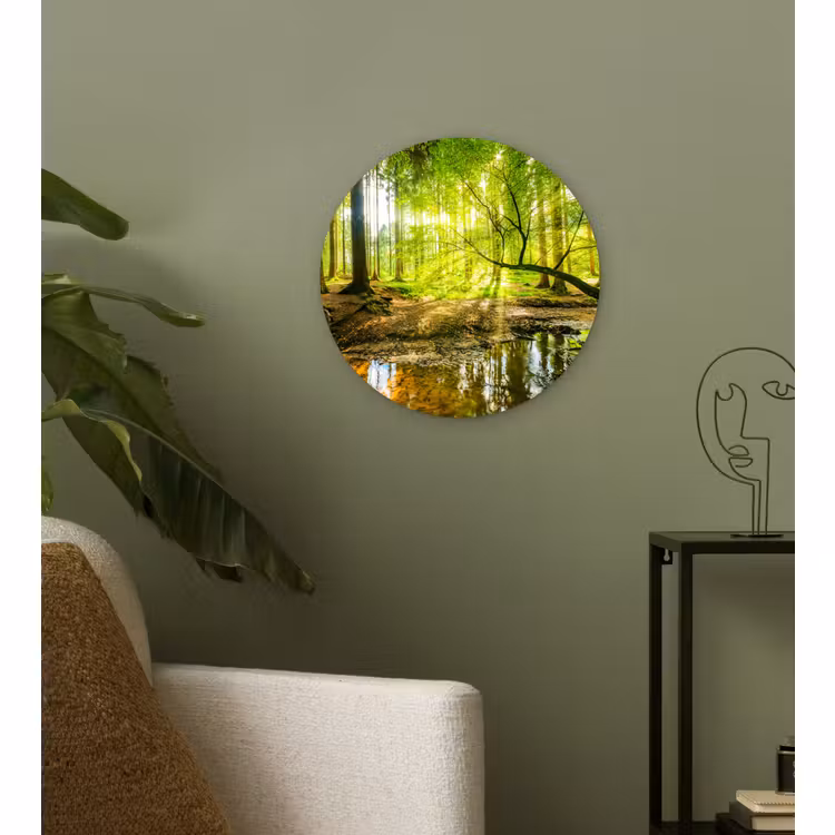 Muurcirkel - Bos - Landschap - Water - Bomen - Zon - Groen - Natuur — 3