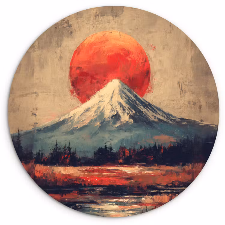 Muurcirkel - Bergtop - Sneeuw - Zon — 1