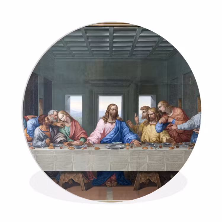 Muurcirkel - Het laatste avondmaal - Leonardo da Vinci — 1