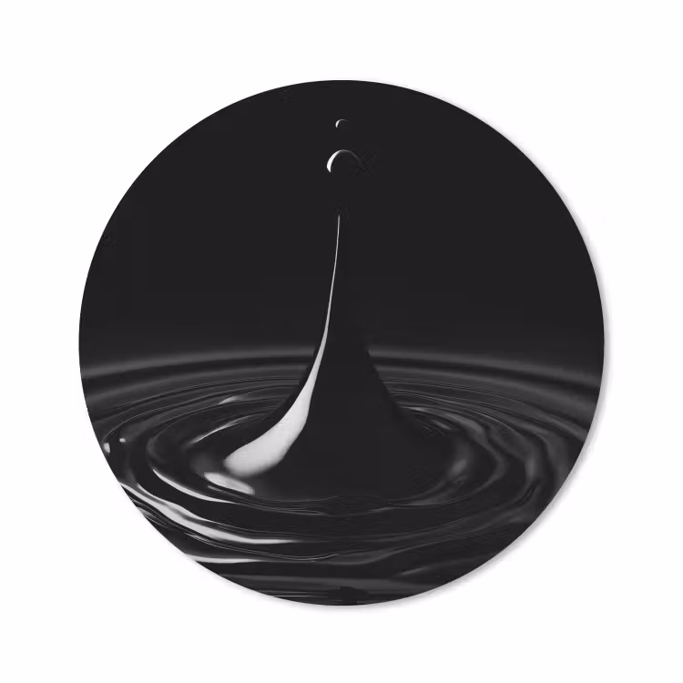 Muismat - Zwart - Water - Druppel — 1