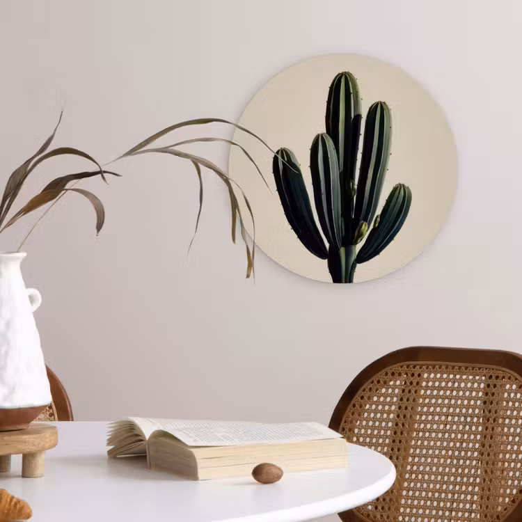Muurcirkel - Cactus - Subtiel - Groen — 4