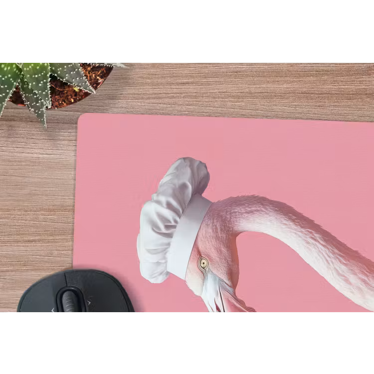 Muismat - Flamingo - Roze - Koksmuts - Vogel — 5