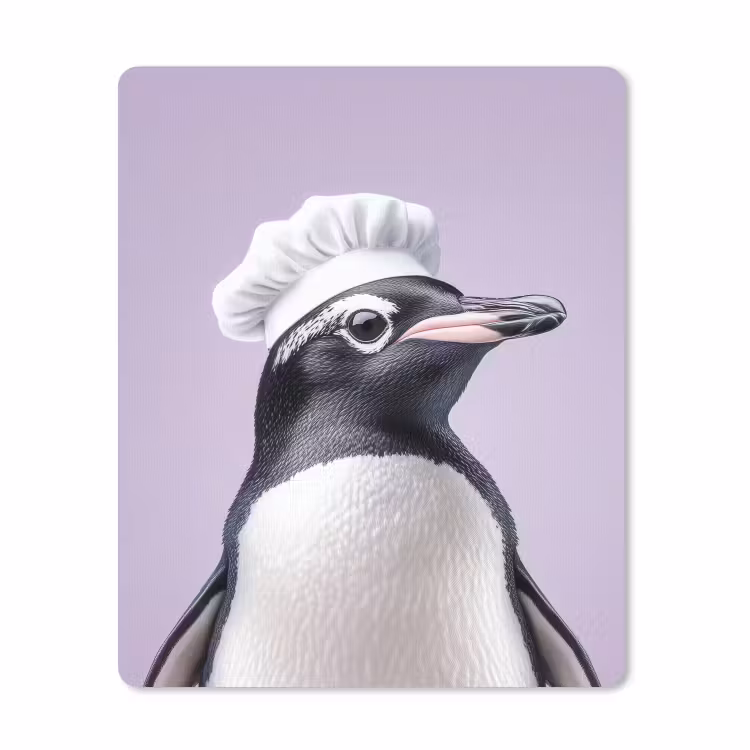 Muismat - Pinguïn - Koksmuts - Lief - Paars — 1
