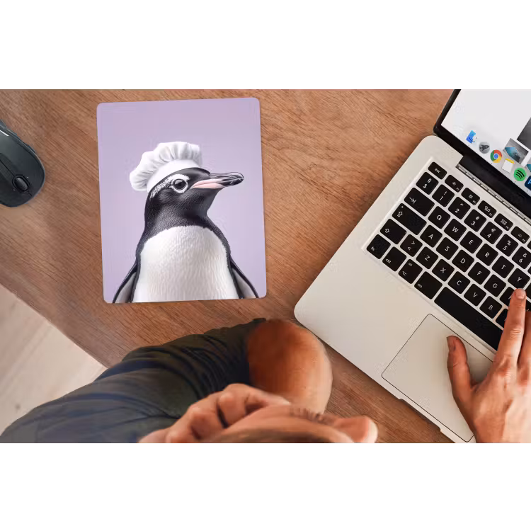 Muismat - Pinguïn - Koksmuts - Lief - Paars — 2