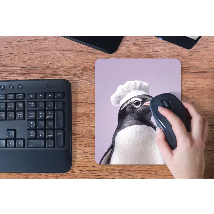 Muismat - Pinguïn - Koksmuts - Lief - Paars — 3