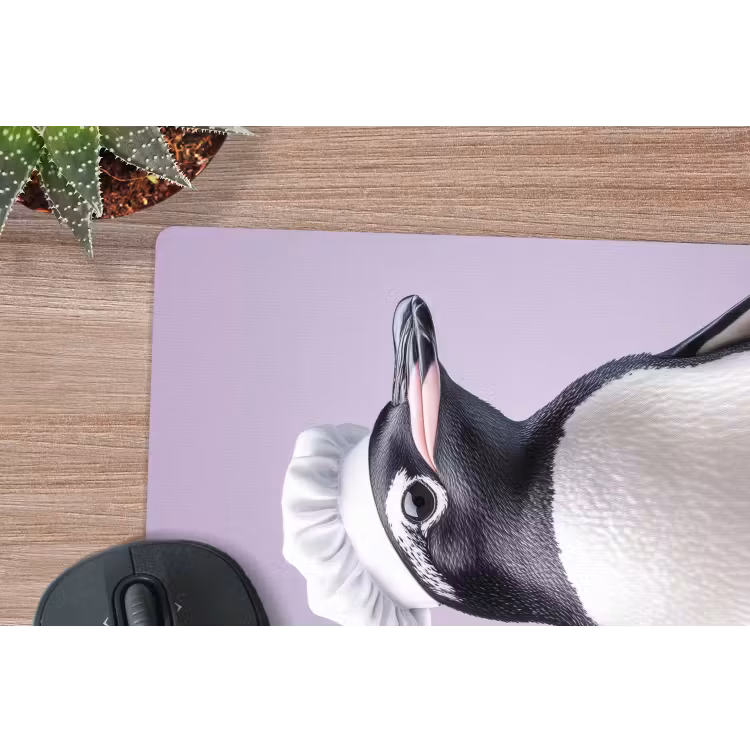 Muismat - Pinguïn - Koksmuts - Lief - Paars — 5
