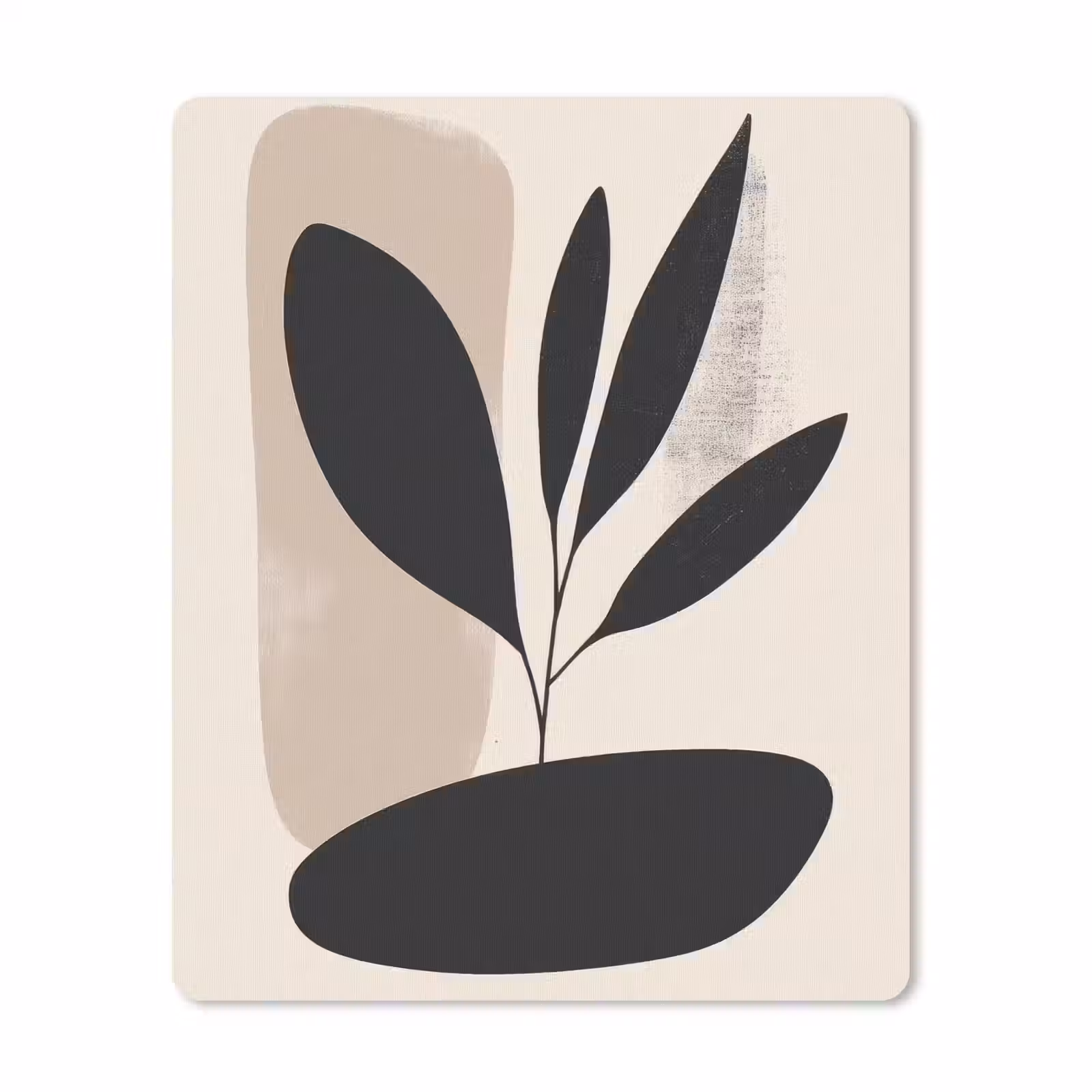 Muismat - Plant - Beige - Japandi — 1
