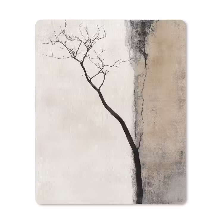Muismat - Wabi sabi - Plant - Beige — 1