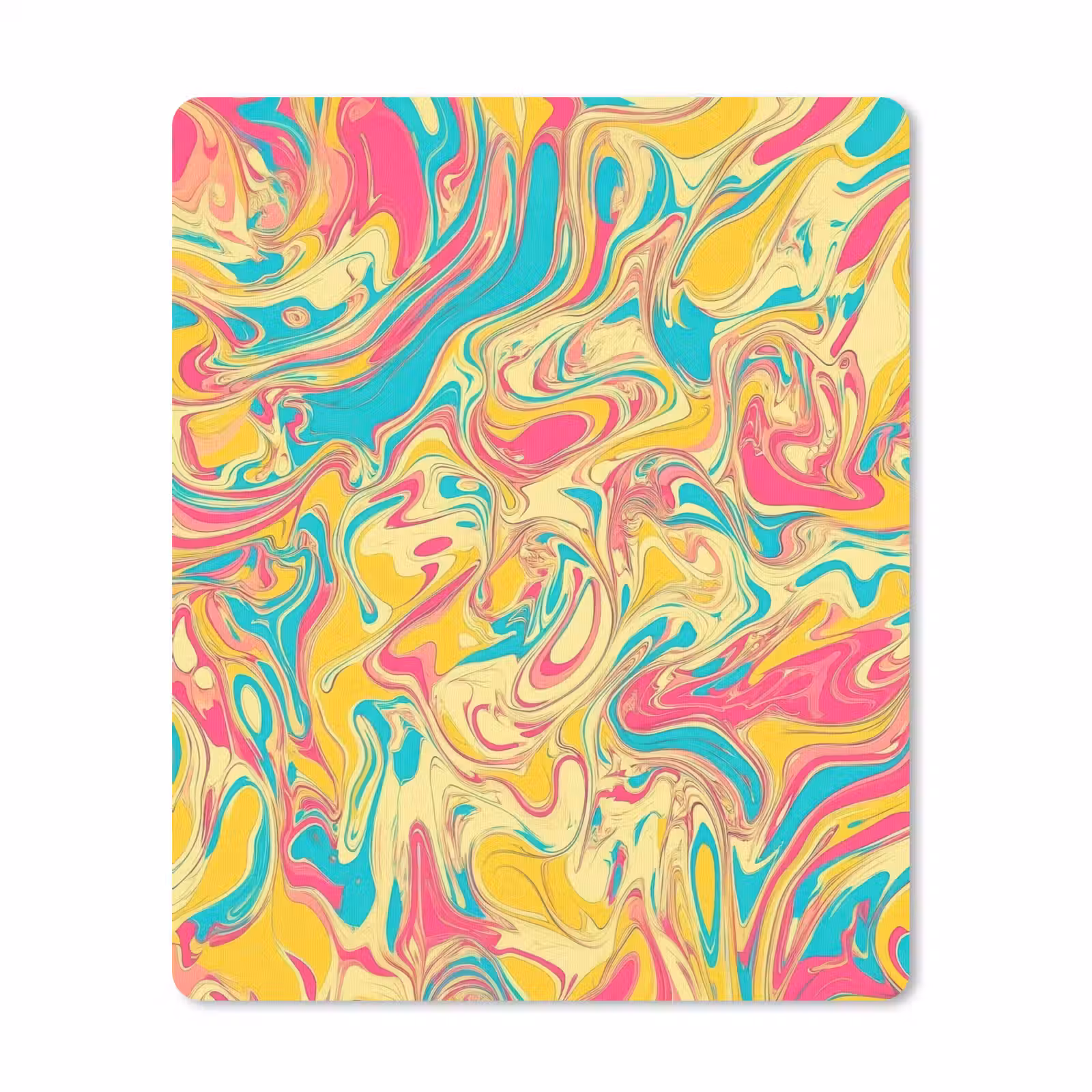 Muismat - Geel - Roze - Blauw - Retro — 1