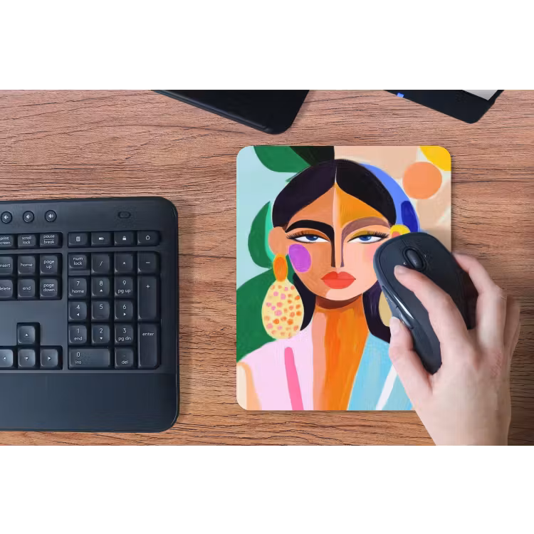 Muismat - Portret - Vrouw - Modern — 3