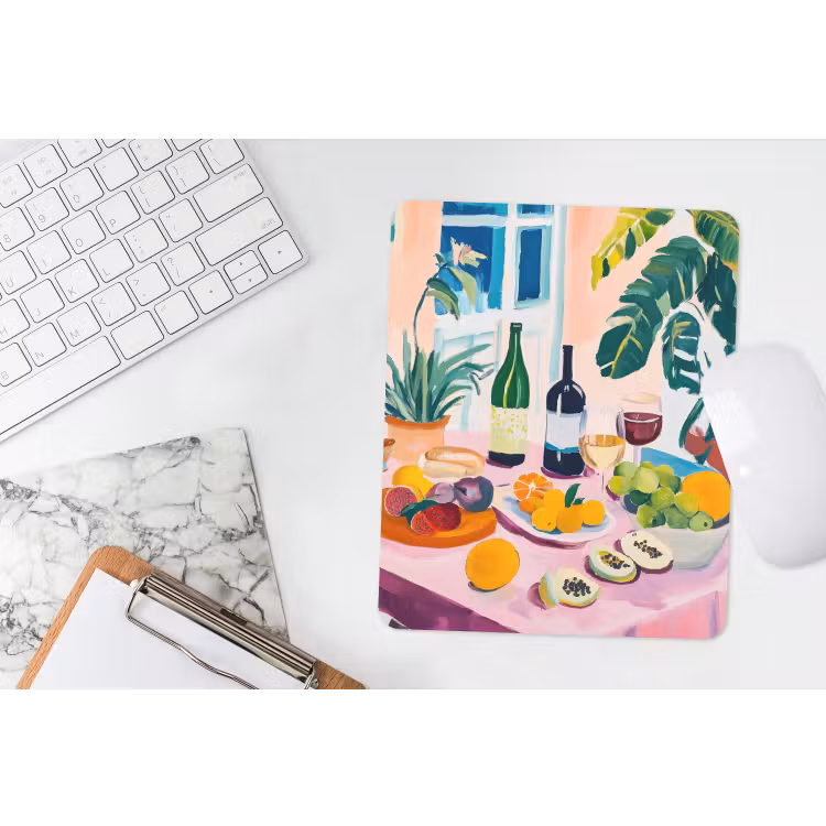 Muismat - Tafel - Wijn - Fruit — 4
