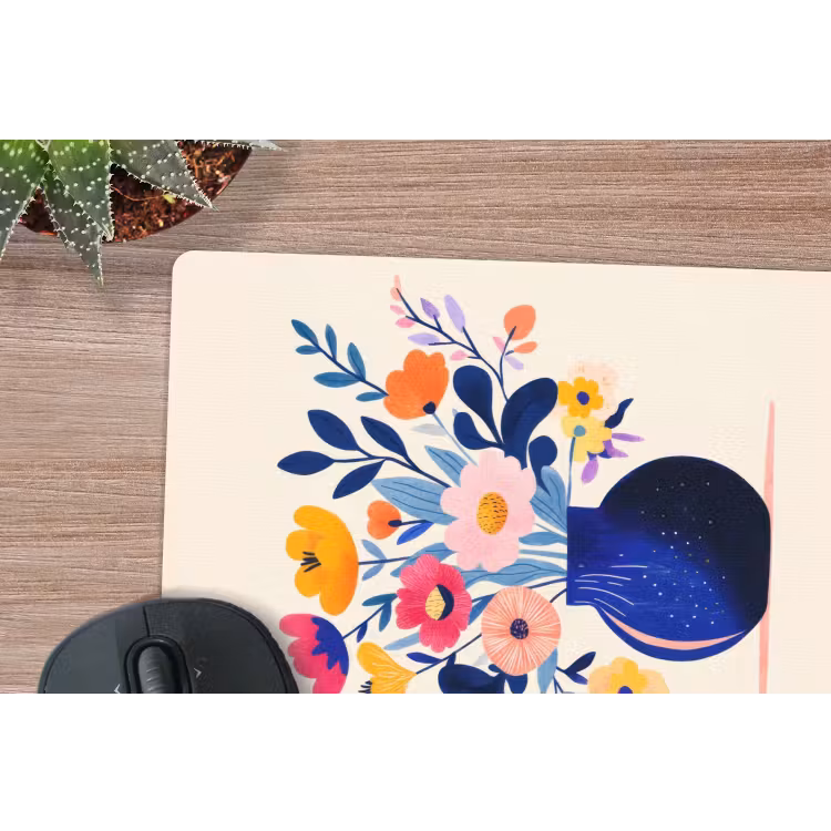 Muismat - Vaas - Bloemen - Boeket — 5