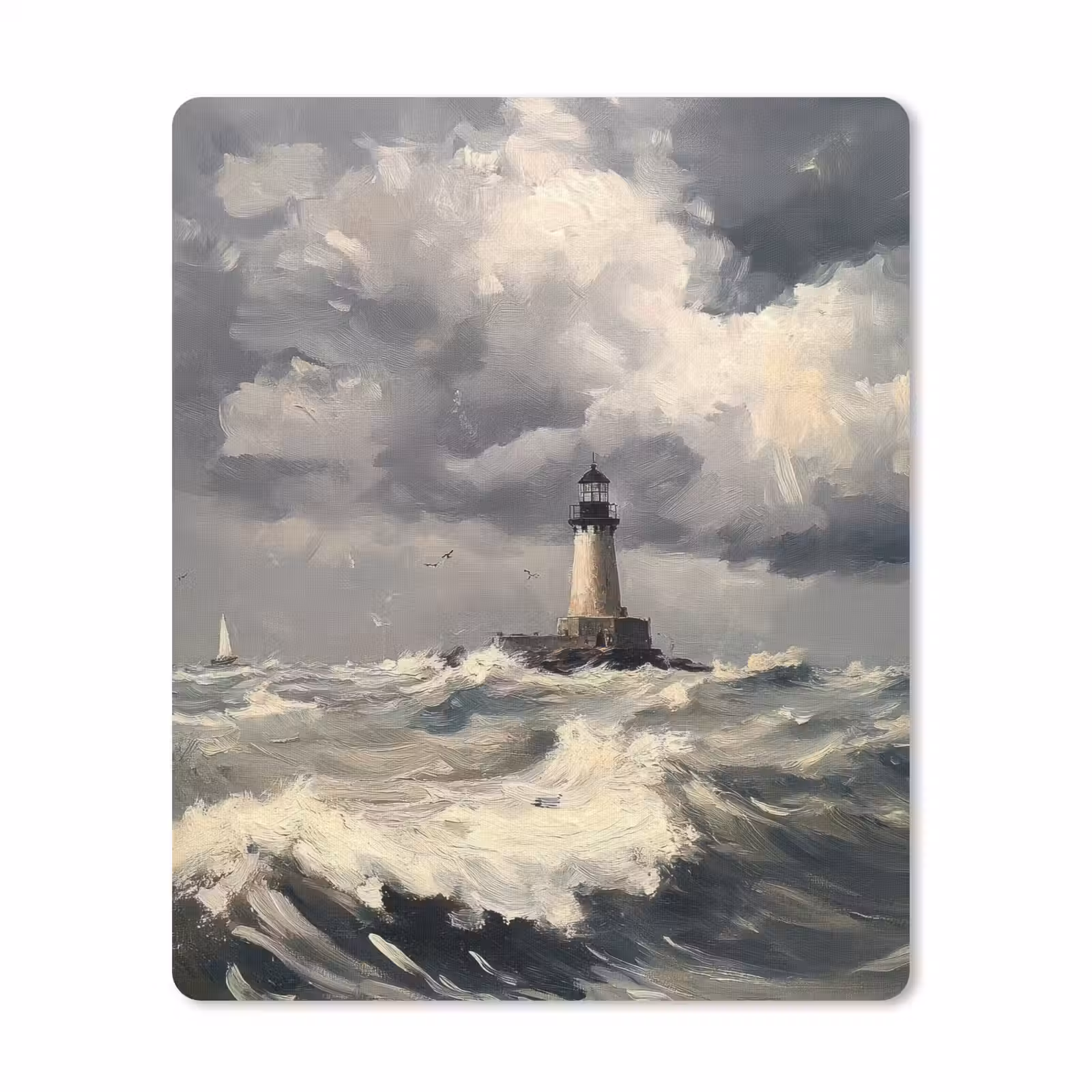 Muismat - Vuurtoren - Golven - Storm — 1