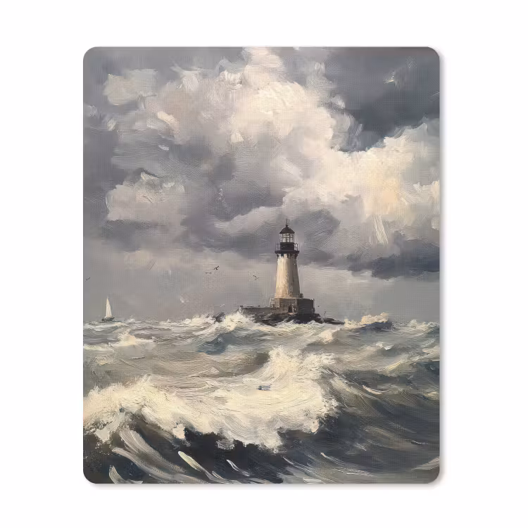 Muismat - Vuurtoren - Golven - Storm — 1