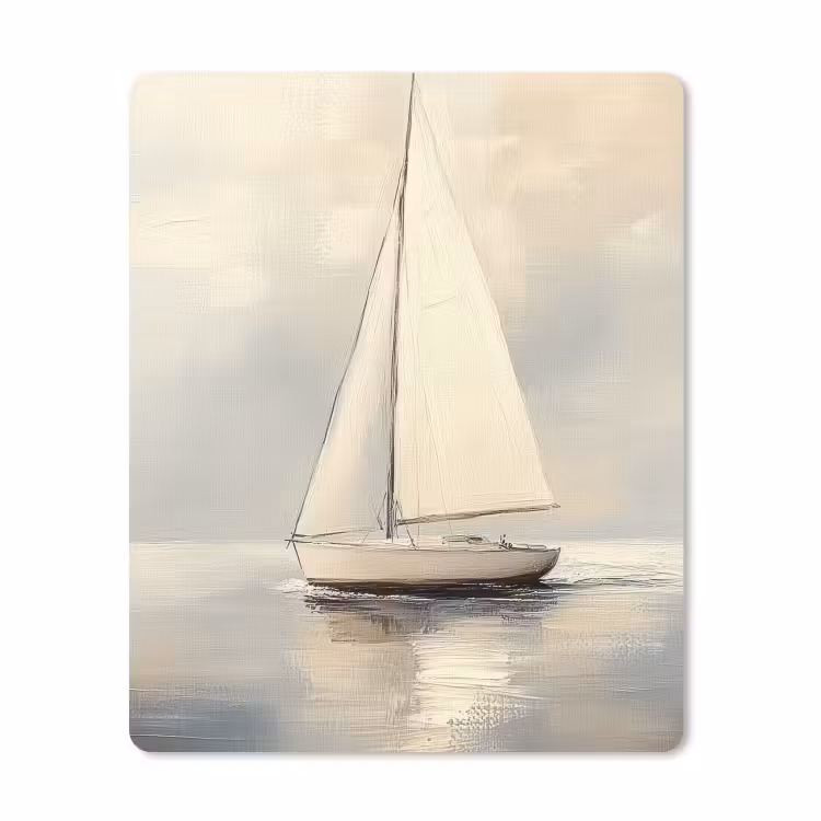Muismat - Zeilschip - Zee - Bewolkt — 1