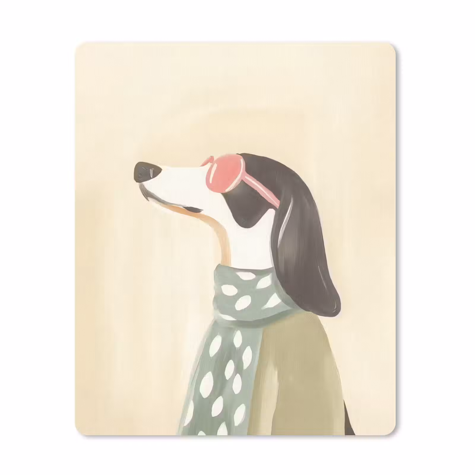 Muismat - Hond - Zonnebril - Sjaal — 1