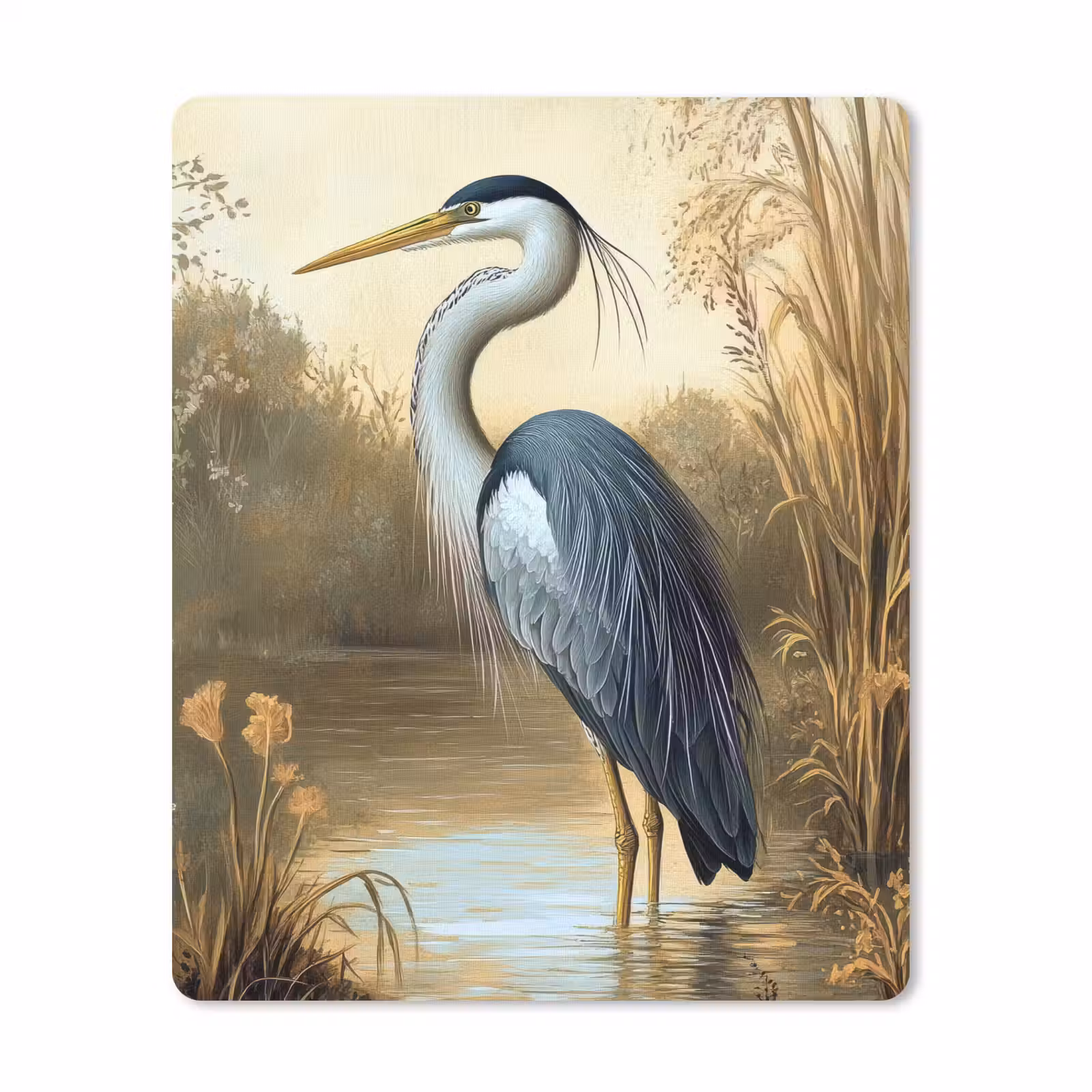 Muismat - Reiger - Water - Planten — 1