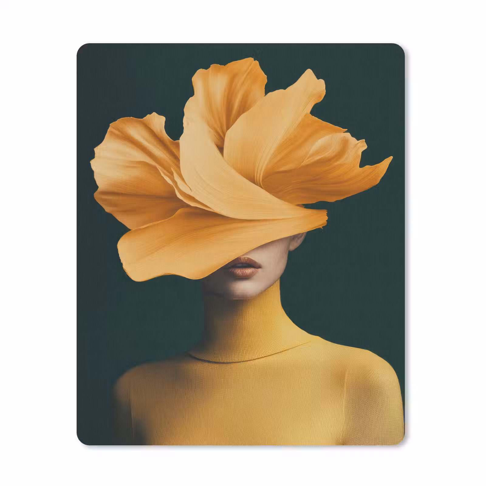 Muismat - Vrouw - Hoed - Geel — 1