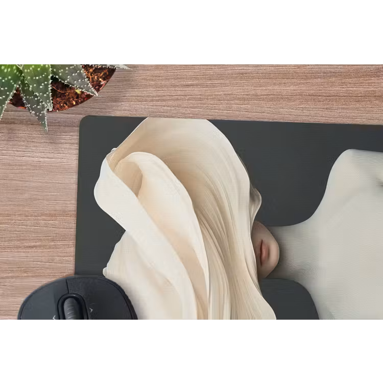 Muismat - Vrouw - Beige - hoed — 5
