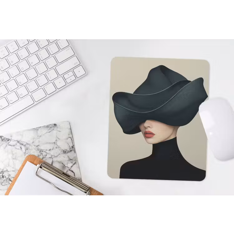 Muismat - Vrouw - Groen - Hoed — 4