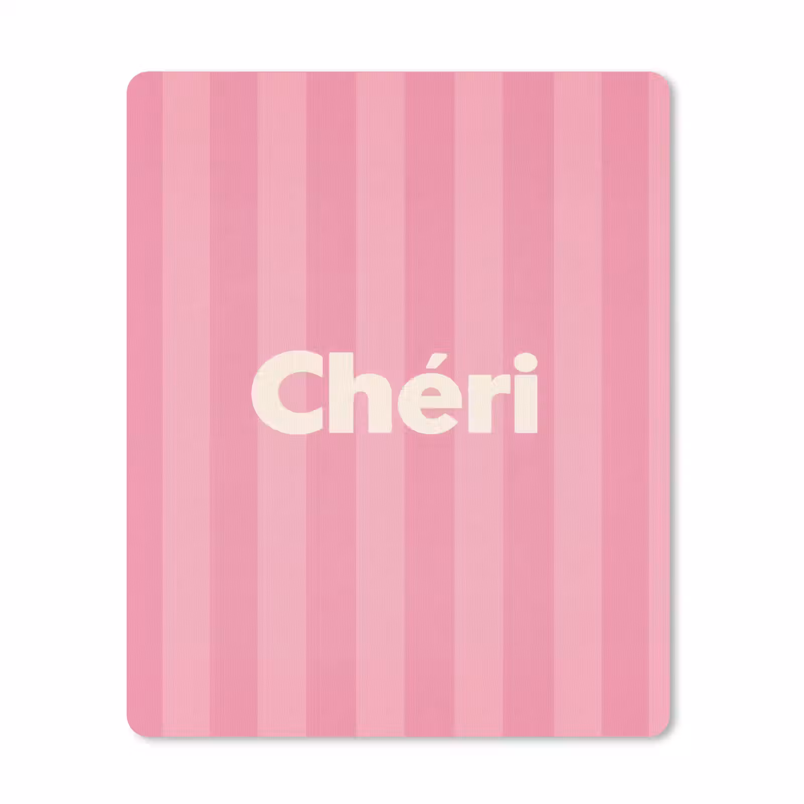 Muismat - Gestreept - Roze - Chéri — 1