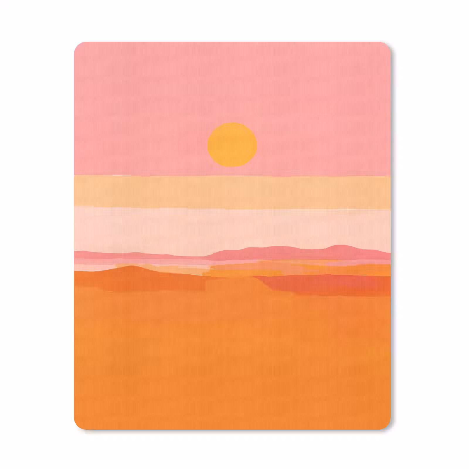 Muismat - Zon - Abstract - Landschap - Oranje — 1