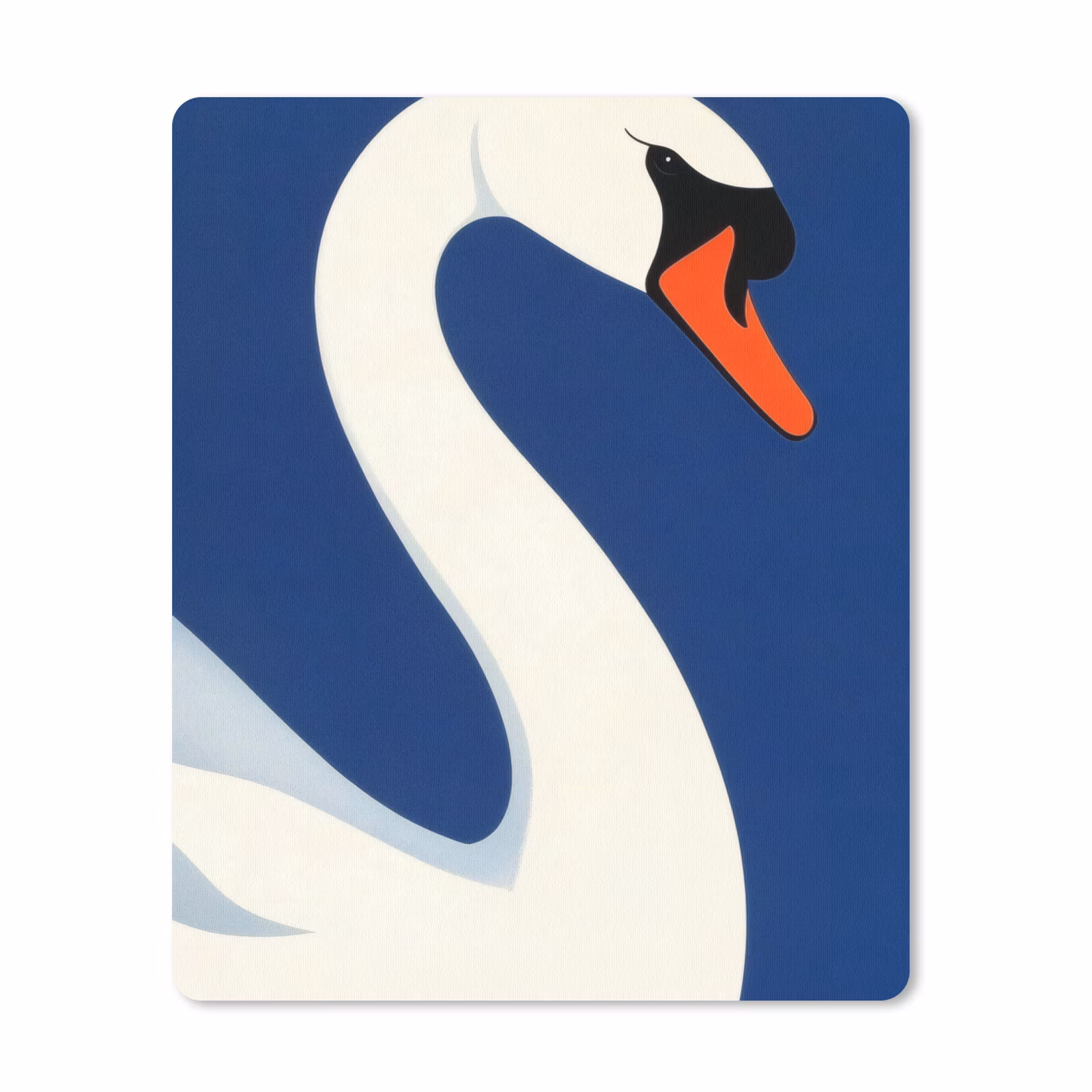 Muismat - Zwaan - Wit - Snavel - Illustratie — 1
