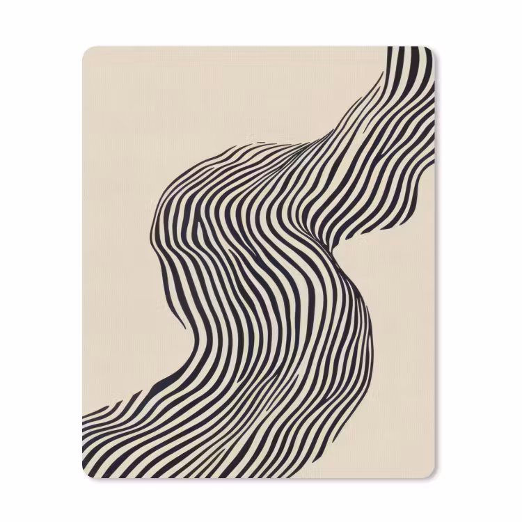 Muismat - Golvend - Lijnen - Abstract - Silhouet — 1