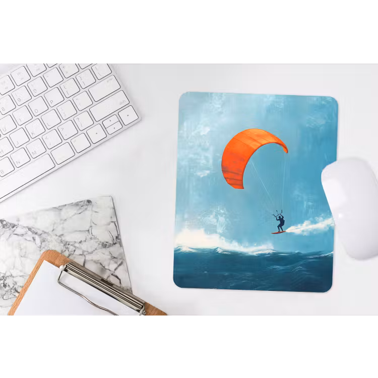 Muismat - Kitesurfer - Oranje - Zee - Lucht — 4