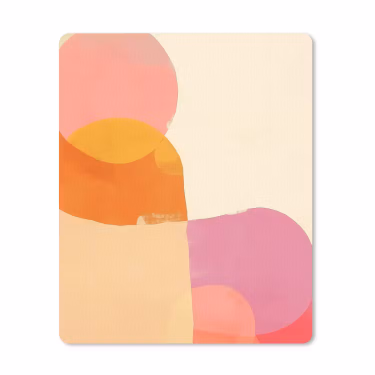 Muismat - Vormen - Abstract - Kleurrijk — 1