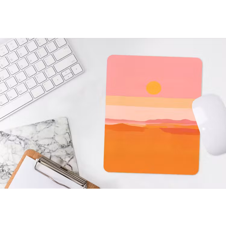 Muismat - Zon - Abstract - Landschap - Oranje — 4