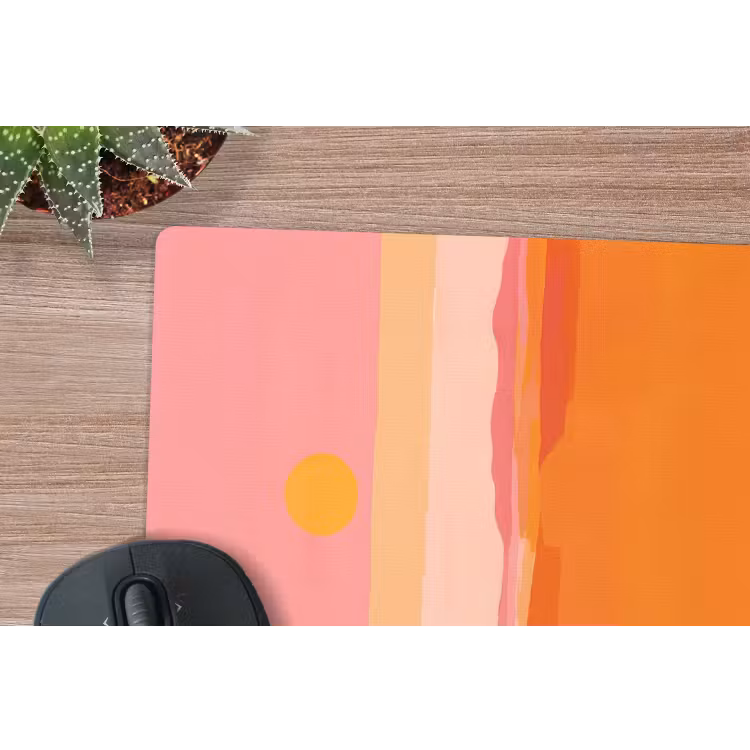 Muismat - Zon - Abstract - Landschap - Oranje — 5
