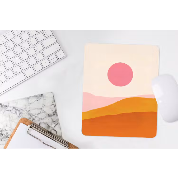Muismat - Zon - Heuvels - Abstract - Roze — 4