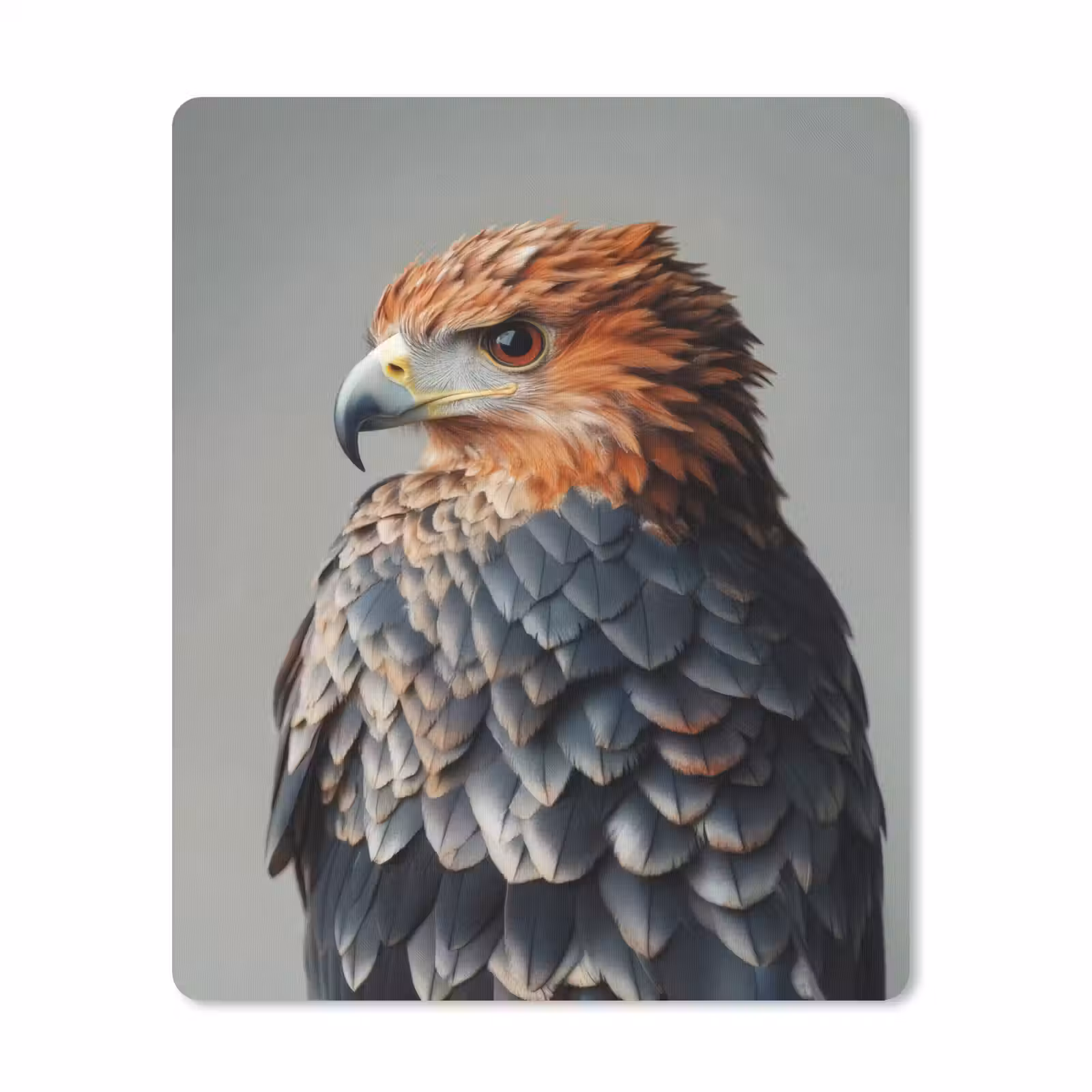 Muismat - Vogel - Realistisch - Veren - Bruin — 1