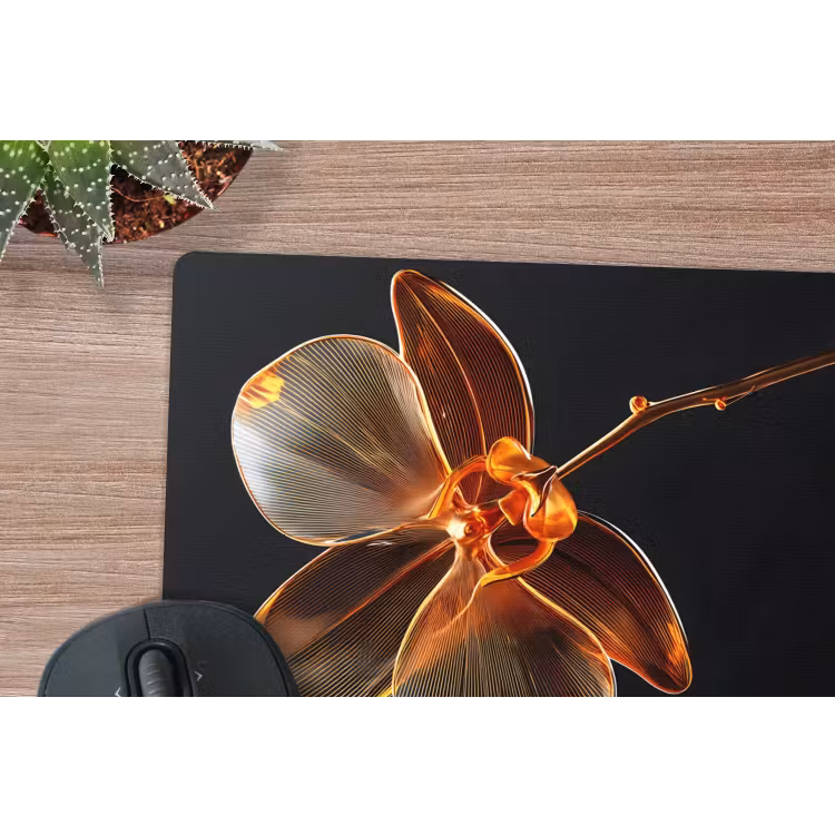 Muismat - Orchidee - Doorzichtig - Bloem — 5