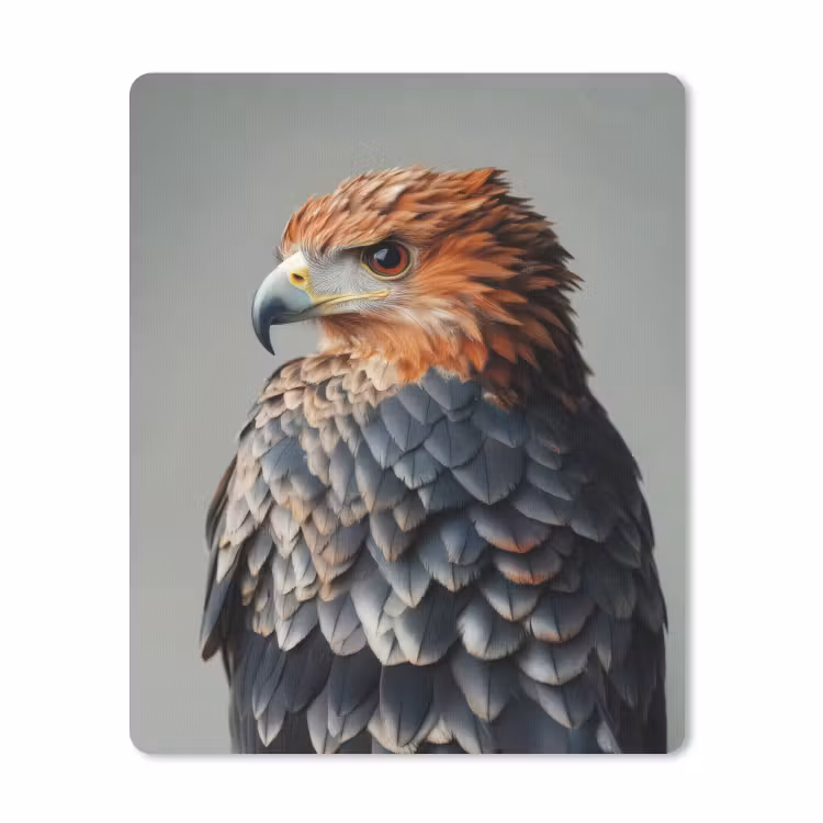 Muismat - Vogel - Realistisch - Veren - Bruin — 1
