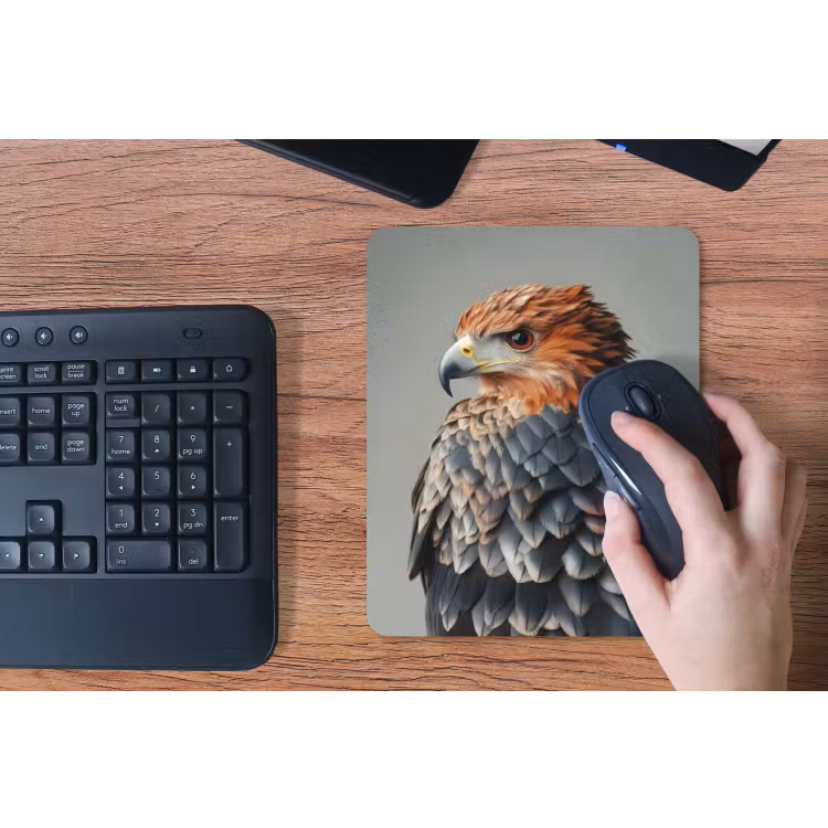 Muismat - Vogel - Realistisch - Veren - Bruin — 3