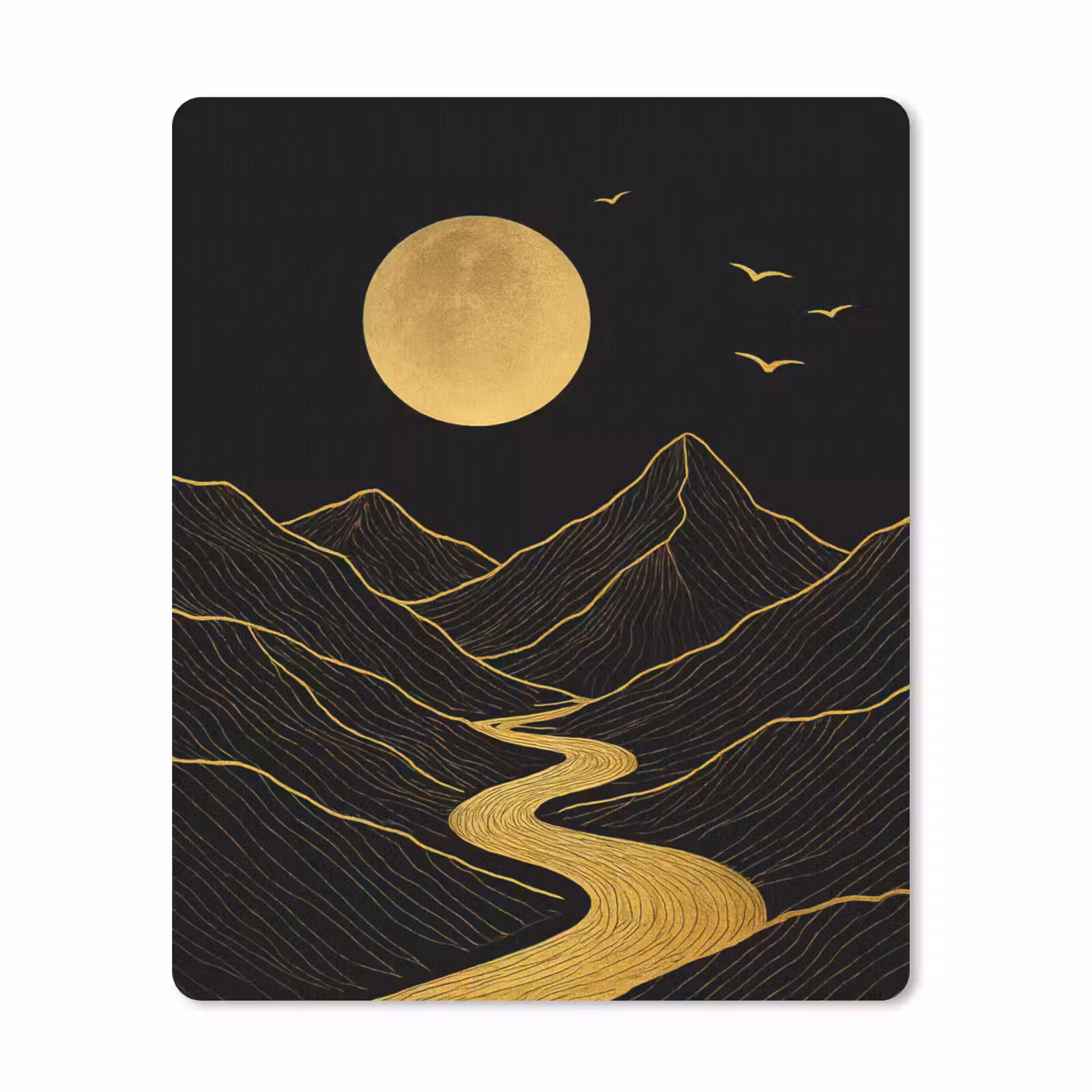 Muismat - Rivier - Goud - Maan - Vogels — 1
