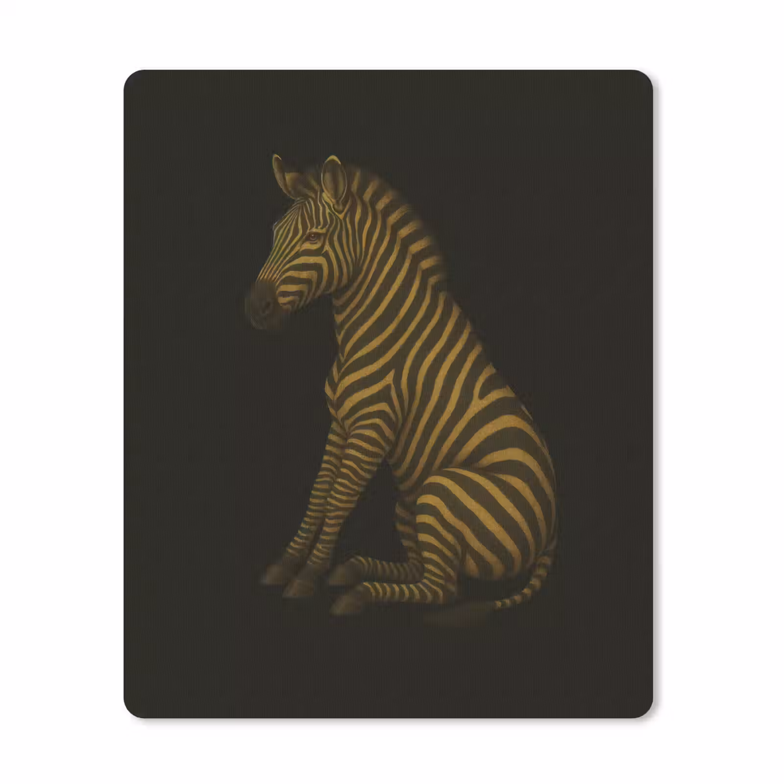 Muismat - Zebra - Strepen - Goud — 1