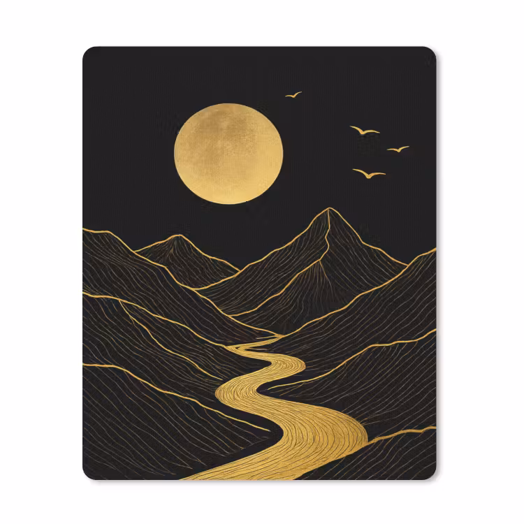 Muismat - Rivier - Goud - Maan - Vogels — 1