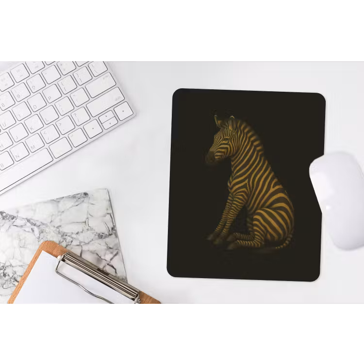 Muismat - Zebra - Strepen - Goud — 4