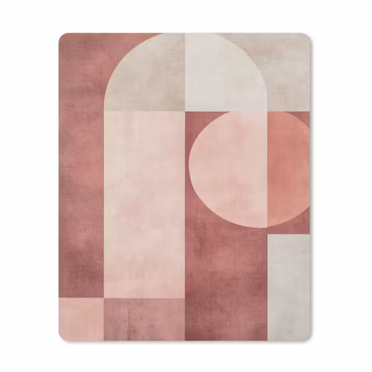 Muismat - Figuren - Abstract - Roze — 1
