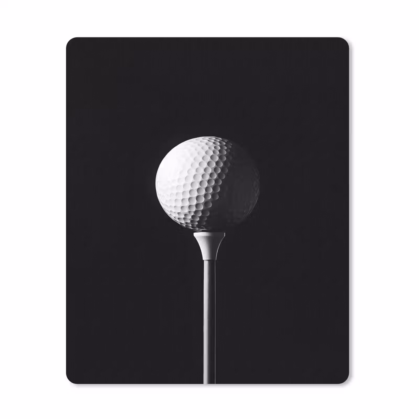 Muismat - Golfbal - Minimalistisch - Wit — 1