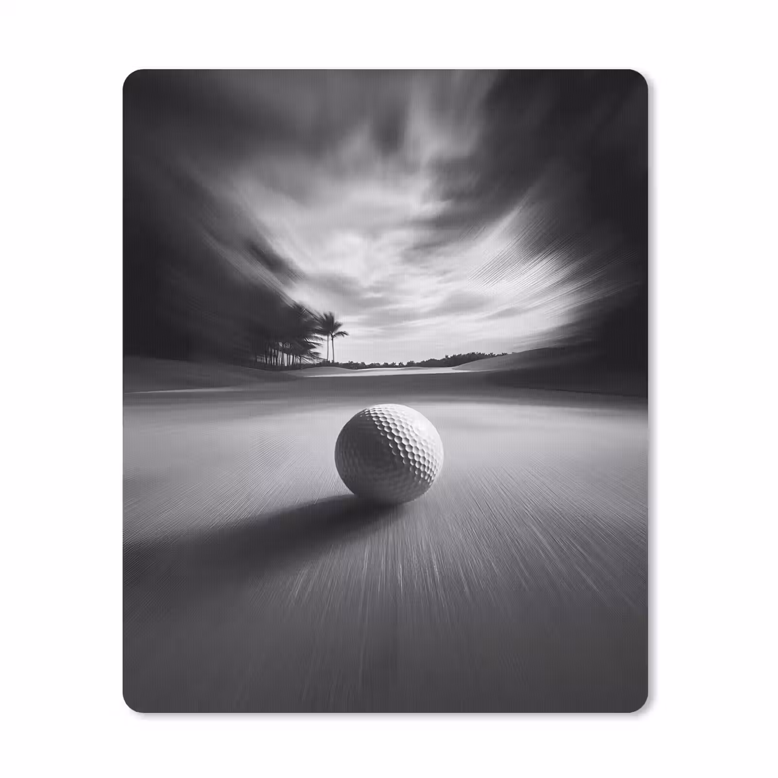 Muismat - Golfbal - Wazig - Zwart — 1