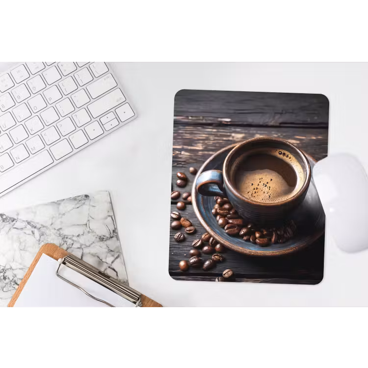 Muismat - Kop - Koffie - Hout - Bonen — 4