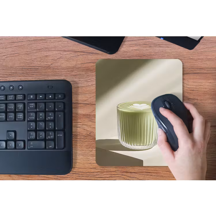 Muismat - Matcha - Glas - Groen - Minimalistisch — 3