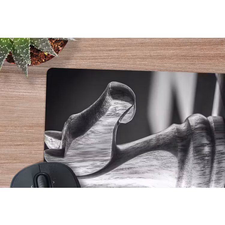 Muismat - Paard - Hout - Schaalbord - Zwart — 5