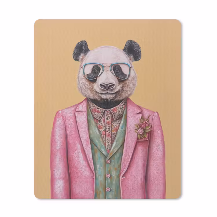 Muismat - Panda - Pak - Zonnebril - Blauw — 1